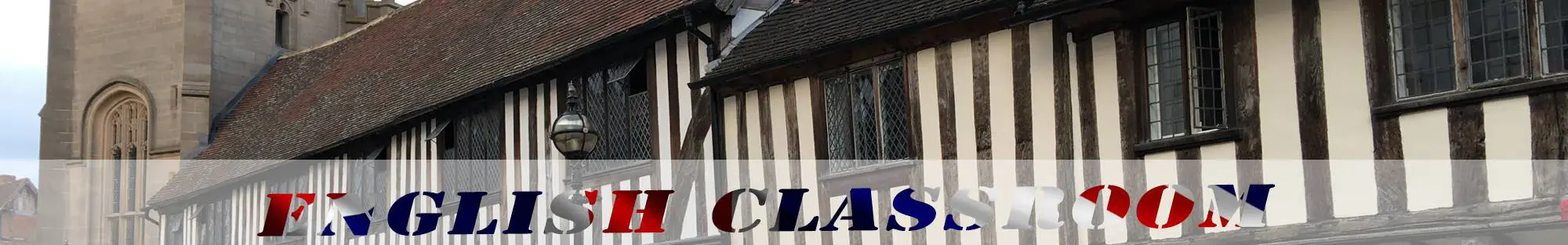 timbered houses straford-upon-avon header english classroom